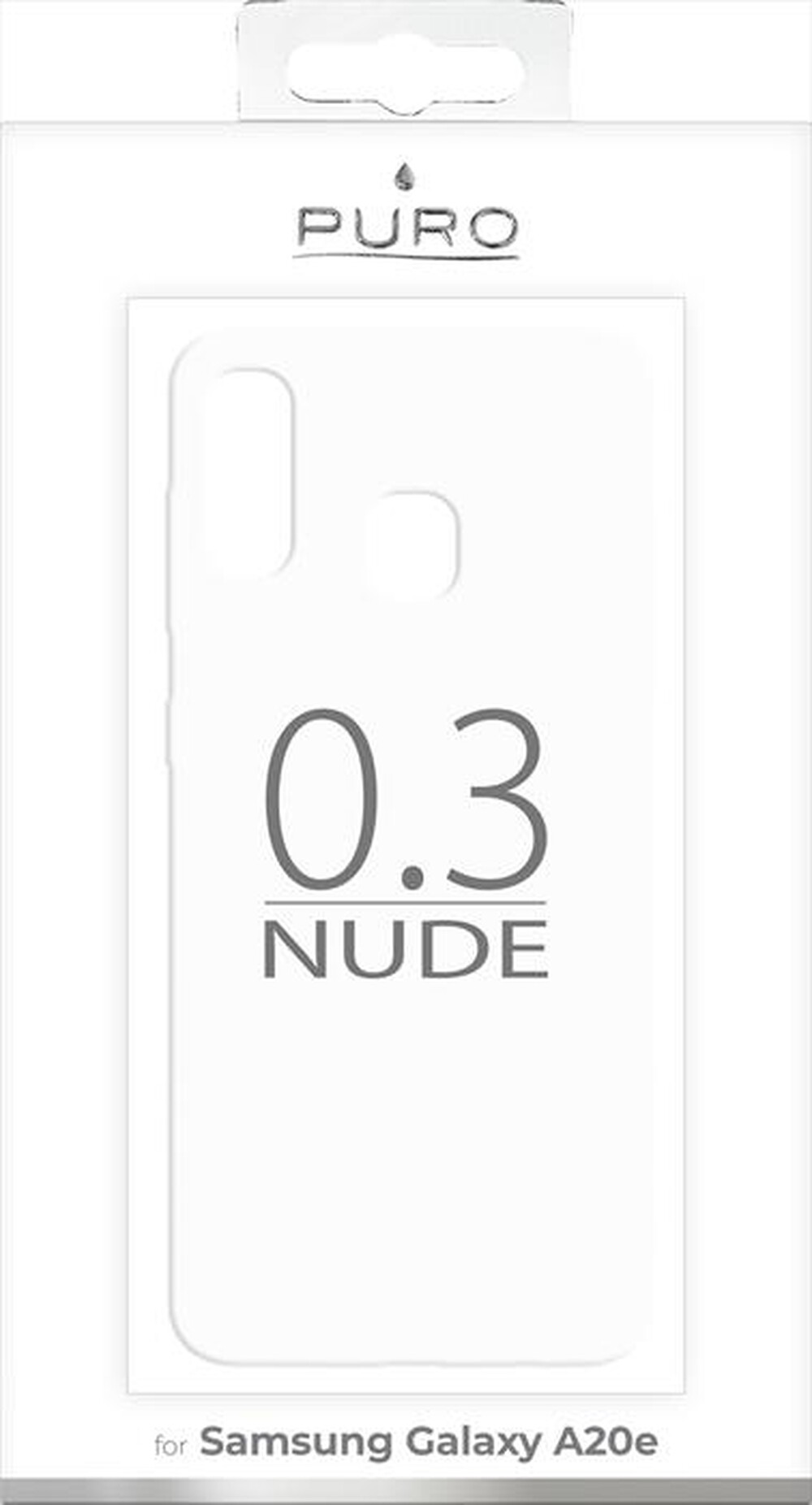 "PURO - SGA20E03NUDETR-Trasparente"