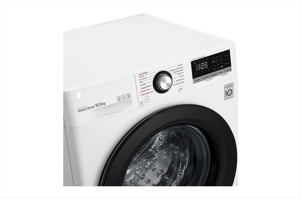 "LG - Lavatrice F4WV310SAE 10,5 Kg Classe A-White"