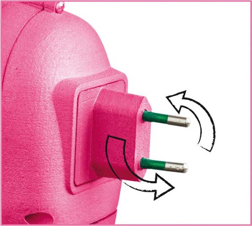 "MO-EL - Antizanzare e insetti PLUG-A 7000 R - Rosa"