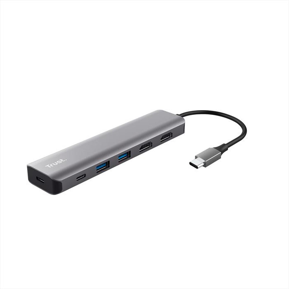 Immagine del prodotto TRUST - Adattatore multiporta DALYX 6IN1 USB-C ADAPTER-Grey
