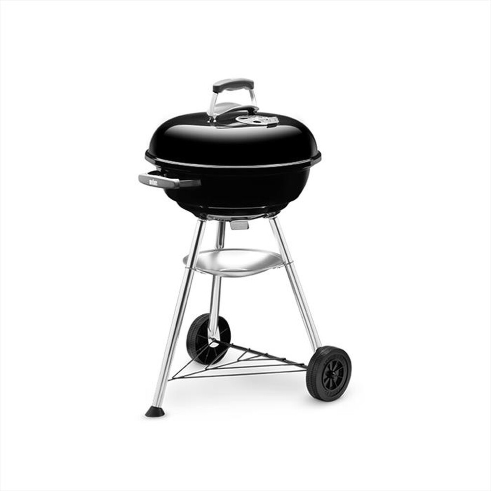 "WEBER - COMPACT KETTLE - BARBECUE A CARBONE 47 CM-NERO"