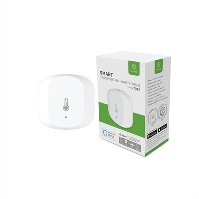 WOOX - SMART HUMIDITY & TEMPERATURE SENSOR-BIANCO