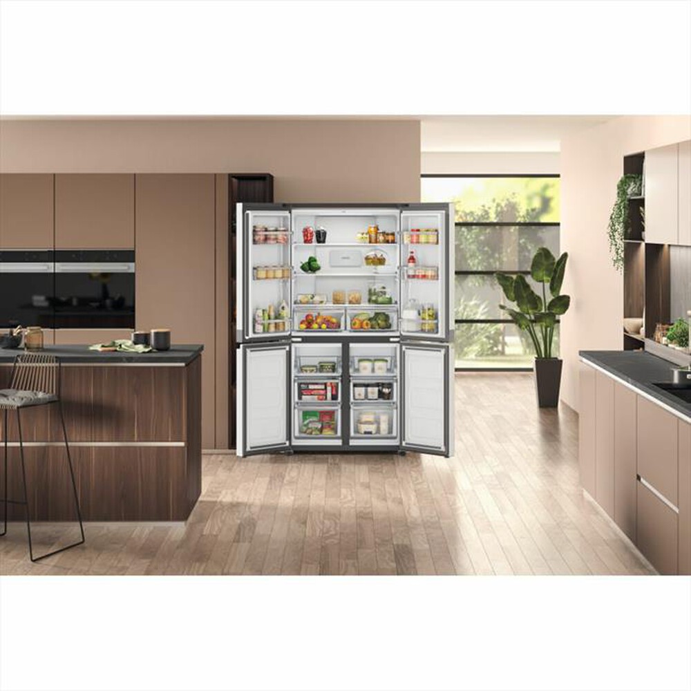 Immagine del prodotto HOTPOINT ARISTON - Frigorifero 4 porte HAQ9 E2L EF Classe E 610 lt-Acciaio inox