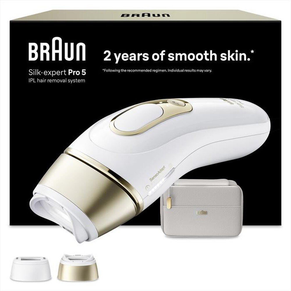 Immagine del prodotto BRAUN - Epilatore a luce pulsata IPL PL5210 BOX EURO-BIANCO/ORO