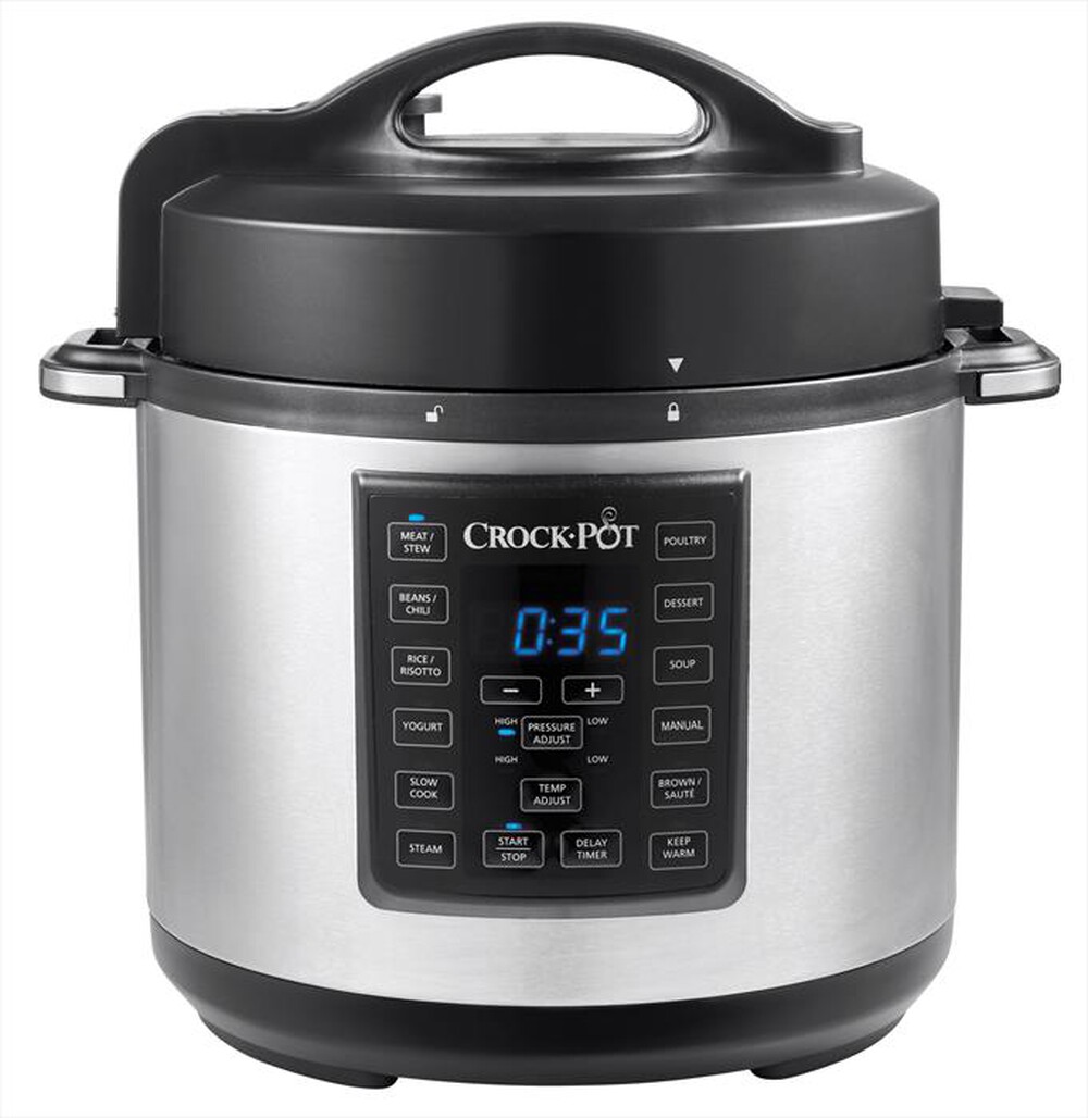 "Crock Pot - EXPRESS COOKER 5.6 LT-Argento"