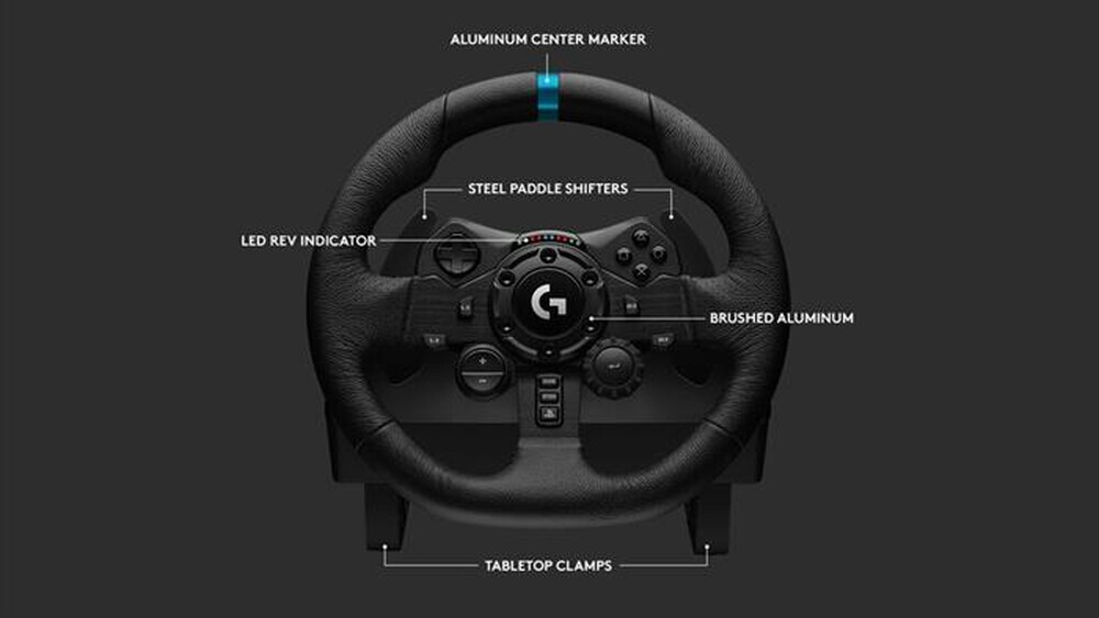Immagine del prodotto LOGITECH - Volante da corsa e pedali G923 SE (PS5/PS4)-Nero