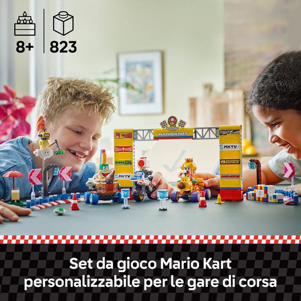 Immagine del prodotto LEGO - SUPER MARIO MarioKart Baby Peach Gran Premio 72036