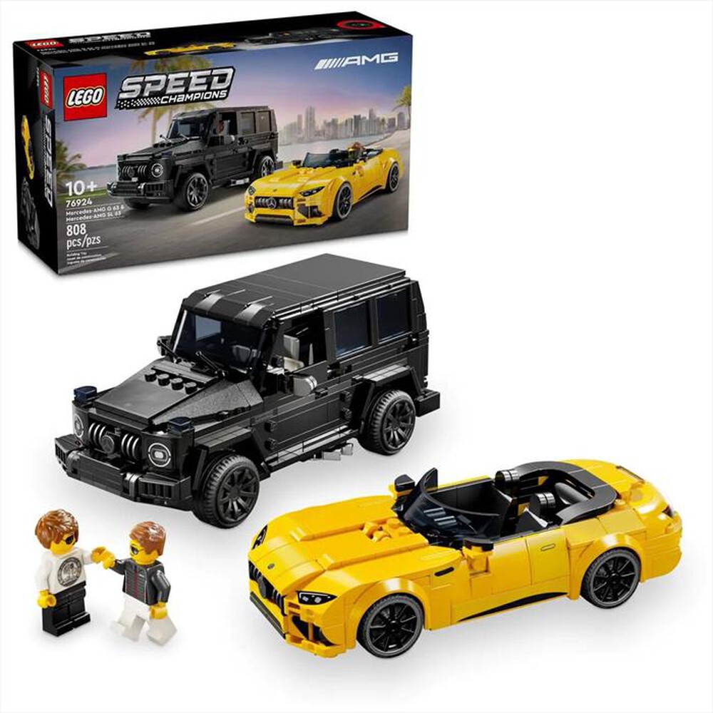 "LEGO - Mercedes-AMG G 63 e Mercedes-AMG SL 63 - 76924-Multicolore"