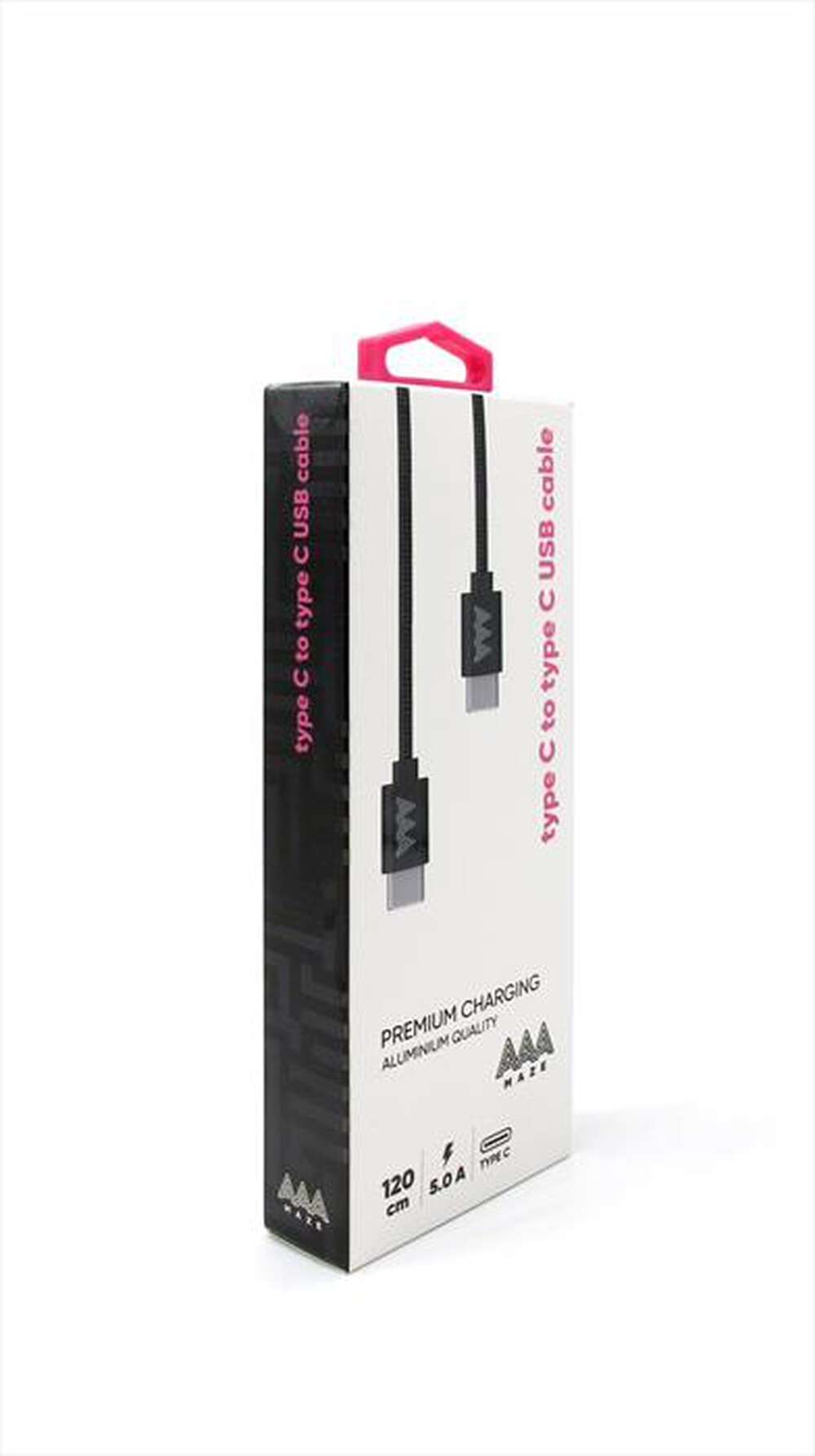 Immagine del prodotto AAAMAZE - CAVO TYPE-C TO TYPE-C 1,2 METRI AMMT-NERO