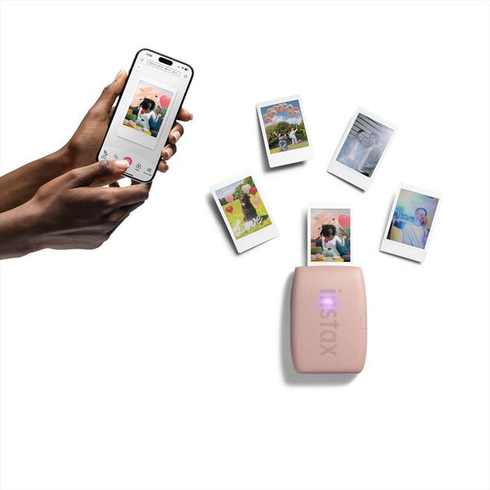 "FUJI - Stampante a colori INSTAX MINI LINK3 R-ROSA"