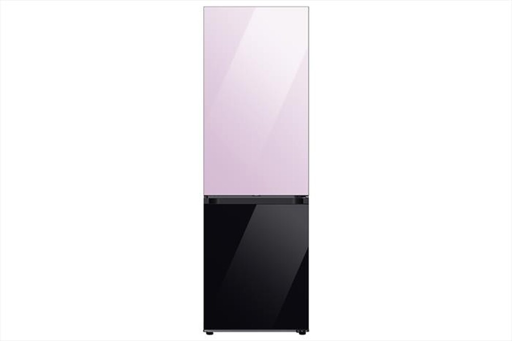 "SAMSUNG - Frigorifero combinato F-RB34D153822 BESPOKE-Glam Lavender-Clean Black"