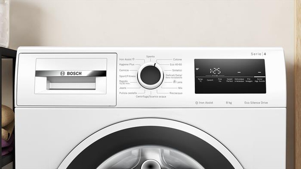 Immagine del prodotto BOSCH - Lavatrice Serie 4 WAN28218IT 8KG 1400G Classe A-Bianco