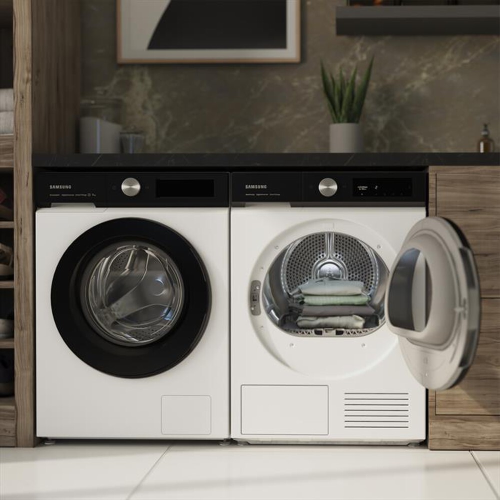 Immagine del prodotto SAMSUNG - Asciugatrice DV90BB5245AES3 9 Kg Classe A+++-bianco oblò black