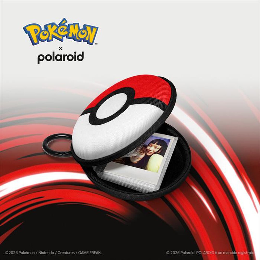 Immagine del prodotto POLAROID - GO ALBUM - POKEMON-Rosso, Bianco e Nero
