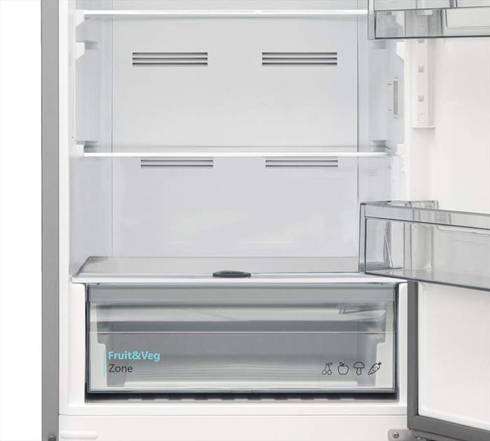 "SHARP - Frigorifero combinato SJ-NBA11DMXPE Classe E 331lt-Pet Inox"
