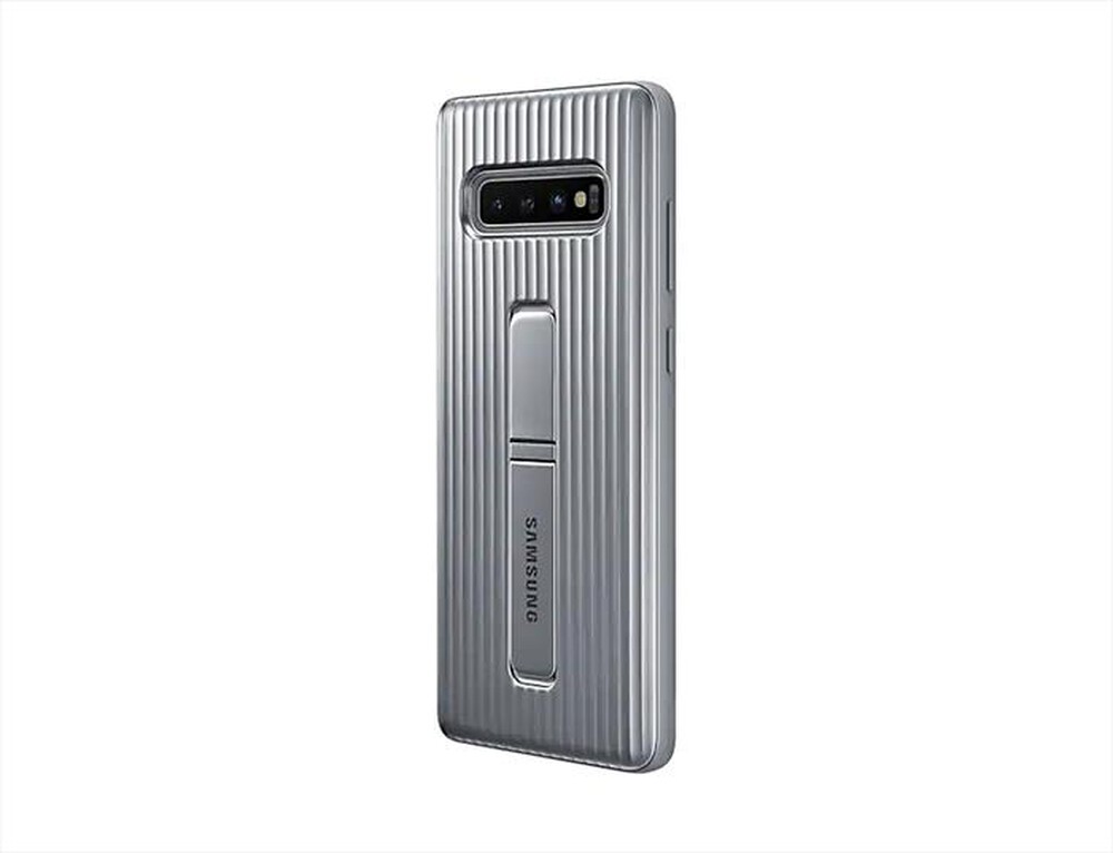 Immagine del prodotto SAMSUNG - PROTECTIVE STANDING COVER SILVER GALAXY S10+-ARGENTO