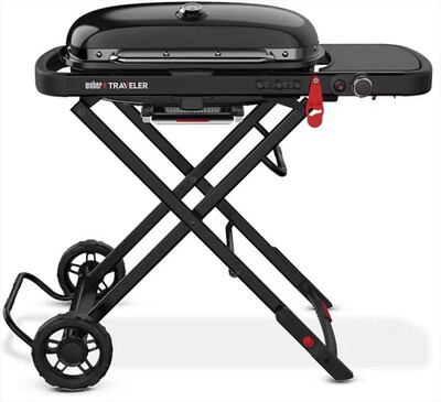 WEBER - TRAVELER STEALTH - BARBECUE A GAS-NERO