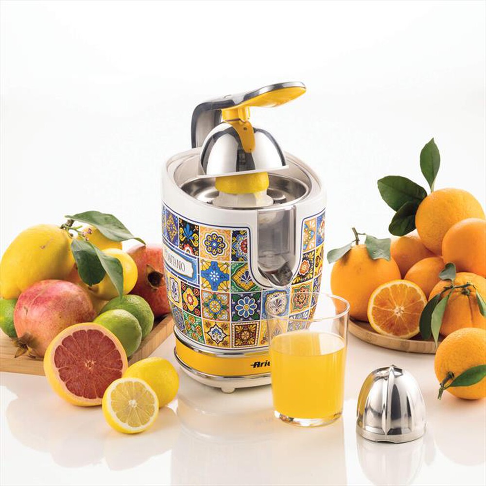 "ARIETE - 0413/0P Spremiagrumi elettrico Positano-Multicolour,Yellow"
