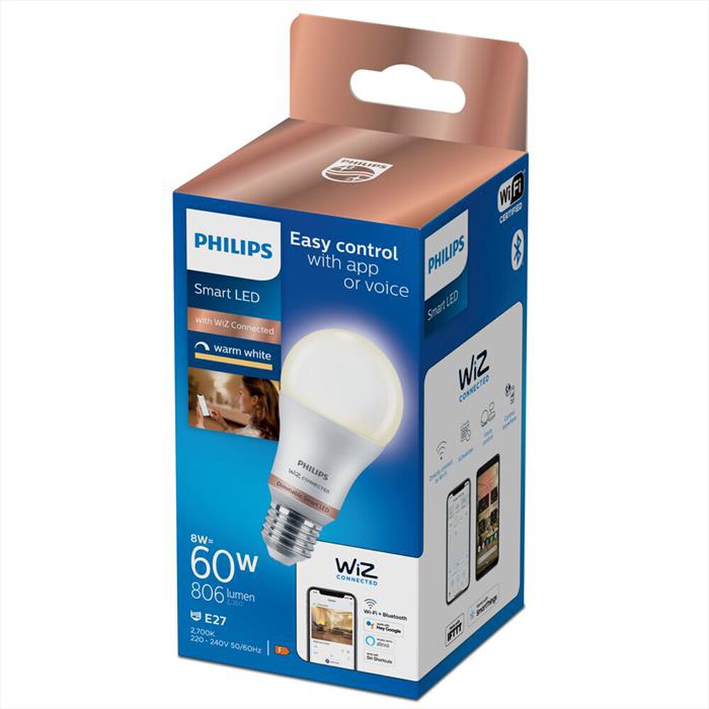 "PHILIPS - PHI SMART DIM GOCCIA SMERIGLIATA 60W E27"