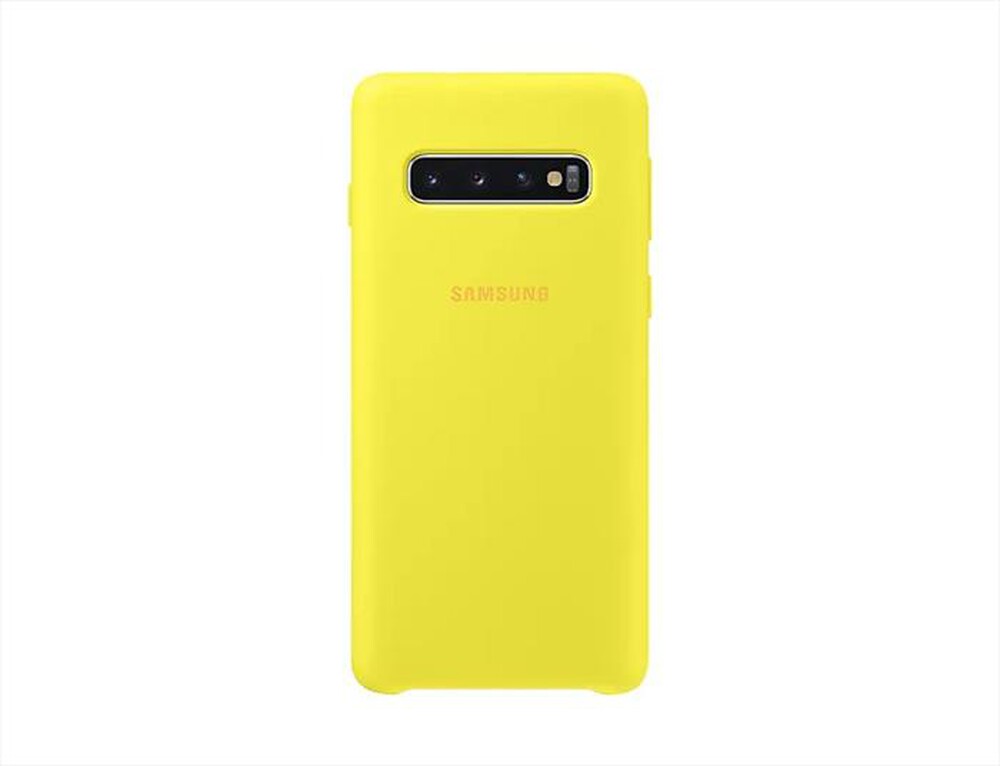 "SAMSUNG - SILICONE COVER GALAXY S10-GIALLO"