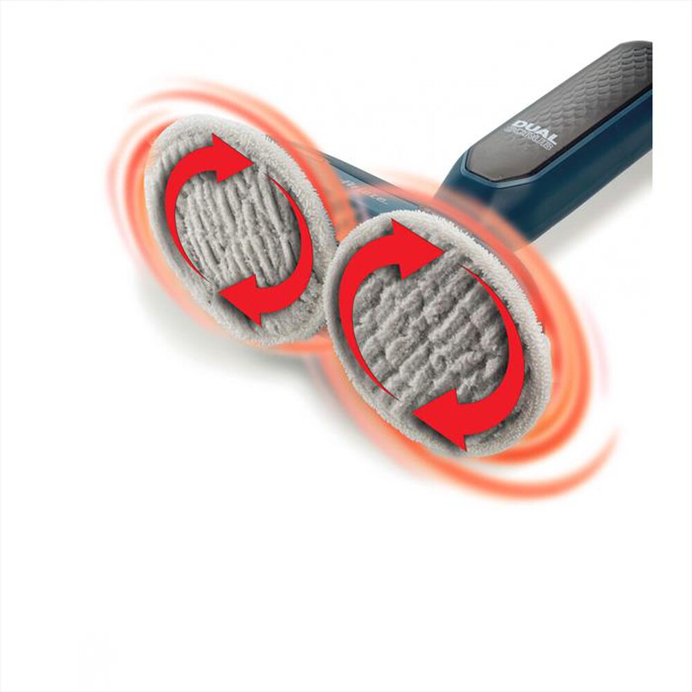 Immagine del prodotto ARIETE - Scopa a vapore con panni 4178 DUAL STEAM SCRUB-Blu