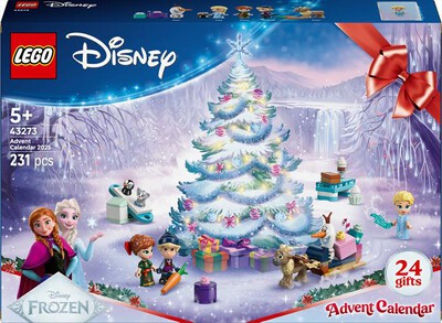 LEGO - DISNEY Calendario dell’Avvento 2025 Frozen - 43273