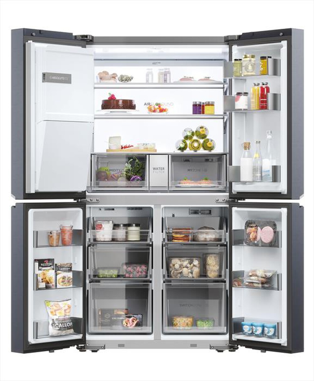 Immagine del prodotto HAIER - Frigorifero 4 porte HCR7918EIMB Classe E 601 lt-Nero
