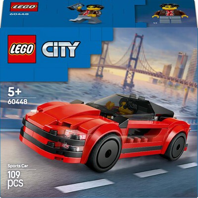 LEGO - CITY GREAT VEHICLES Auto sportiva rossa 60448