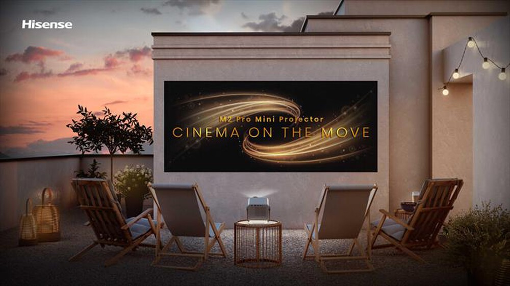 Immagine del prodotto HISENSE - Mini Proiettore Smart 4K M2 PRO-Grigio