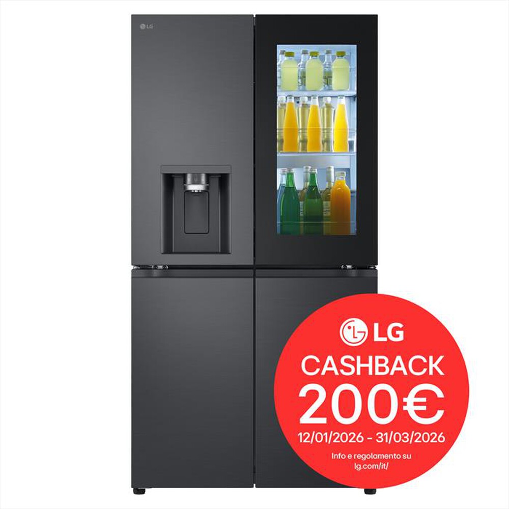Immagine del prodotto LG - Frigorifero 4 porte GMG960EVJE Classe E 638L-Black