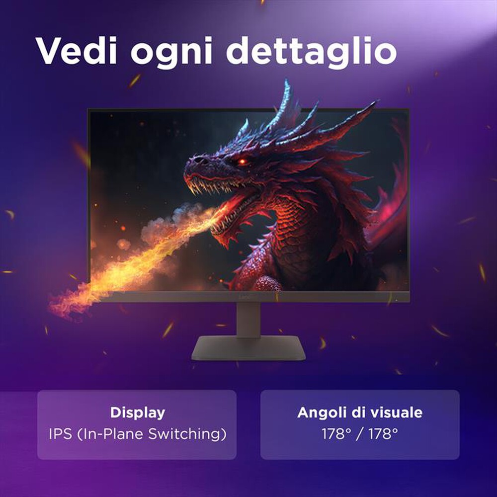 Immagine del prodotto LENOVO - Monitor WLED FHD 27" LOQ 27-10-Black