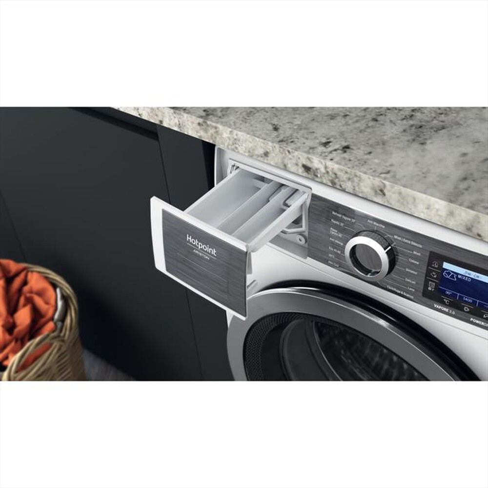 "HOTPOINT ARISTON - Lavatrice H6 08 GPOWER IT 10 Kg Classe A-Bianco"