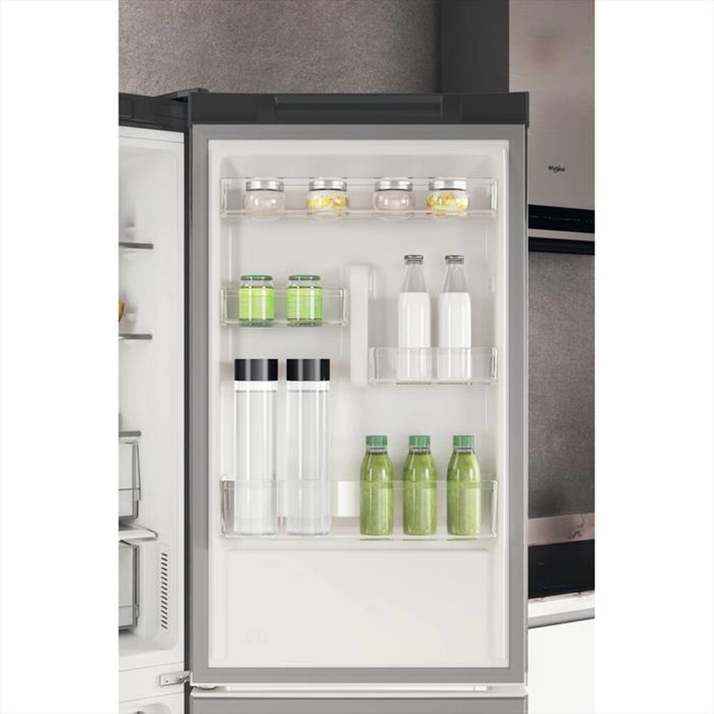 "WHIRLPOOL - Frigorifero combinato W7X 82I OX Classe E 335 lt-Stainless steel"