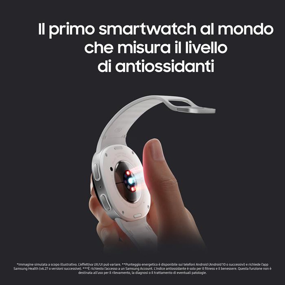 Immagine del prodotto SAMSUNG - Galaxy Watch8 44mm BT, 2+32GB-Silver