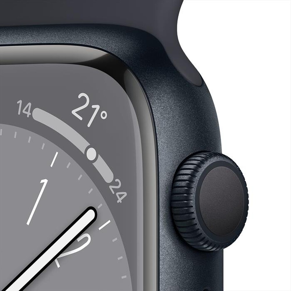 "APPLE - Watch Series 8 GPS 45mm Alluminio-Mezzanotte"
