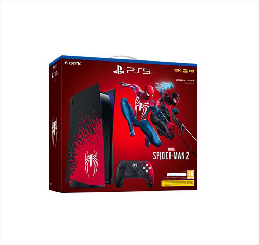 Immagine del prodotto SONY COMPUTER - PS5 - MARVEL’S SPIDER-MAN 2 bundle Limited Edition