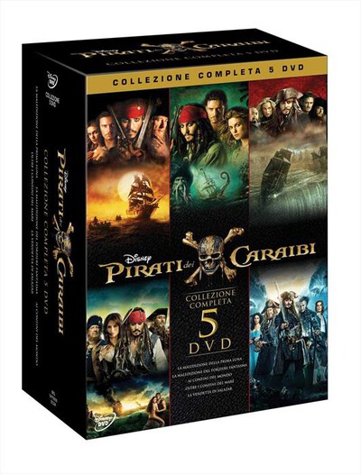 WALT DISNEY - Pirati Dei Caraibi Collection 1-5 (5 Dvd) - 
