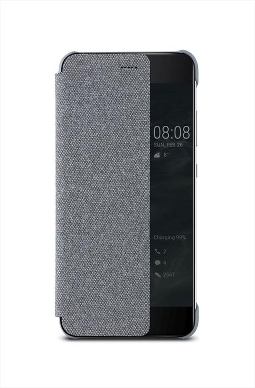 "HUAWEI - P10 View Flip Cover-Grigio Chiaro"