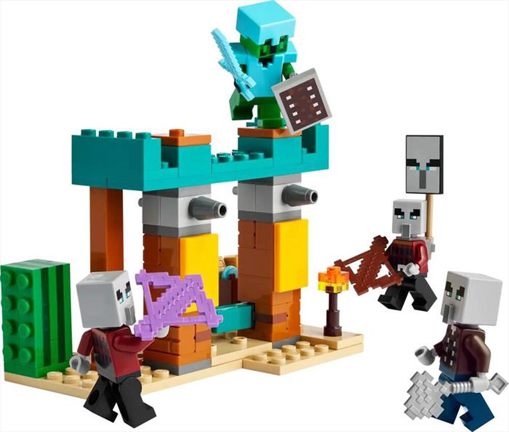 "LEGO - MINECRAFT Pattuglia nel deserto della bestia 21267-Multicolore"