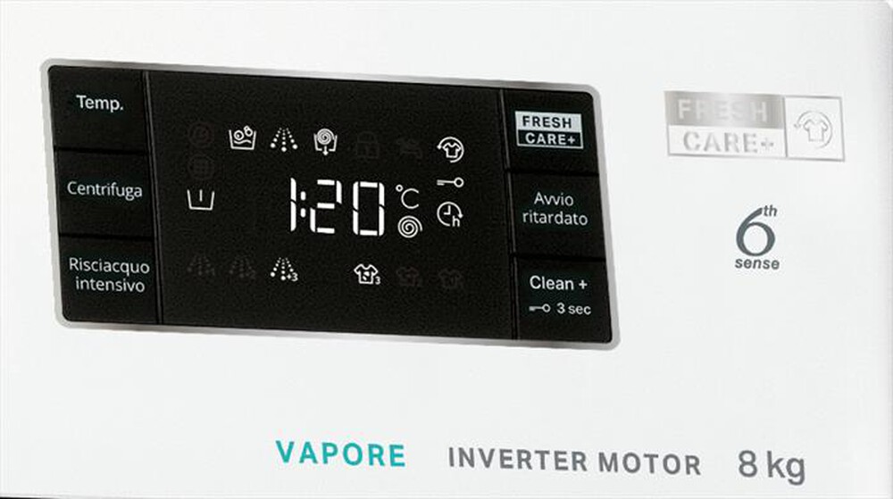 "WHIRLPOOL - Lavatrice FFB R8528 BV IT 8 Kg Classe B-Bianco"