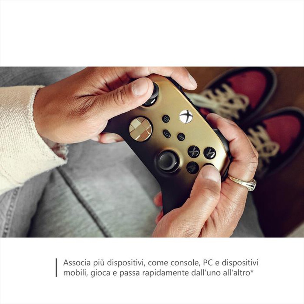 "MICROSOFT - XBOX WIRELESS CONTROLLER GOLD SHADOW SE"