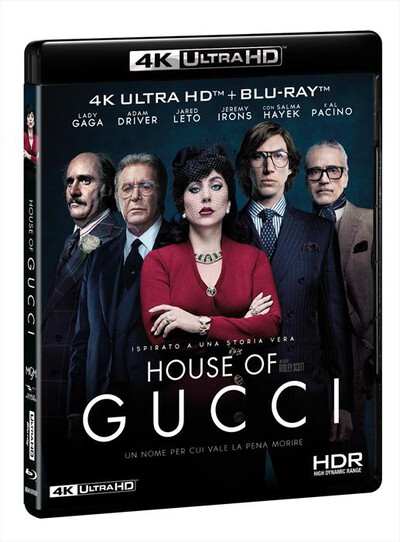 EAGLE PICTURES - House Of Gucci (Blu-Ray 4K+Blu-Ray Hd)