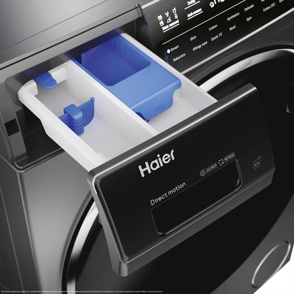 "HAIER - Lavatrice HW120B14979SEUIT 12 Kg Classe A-Antracite"