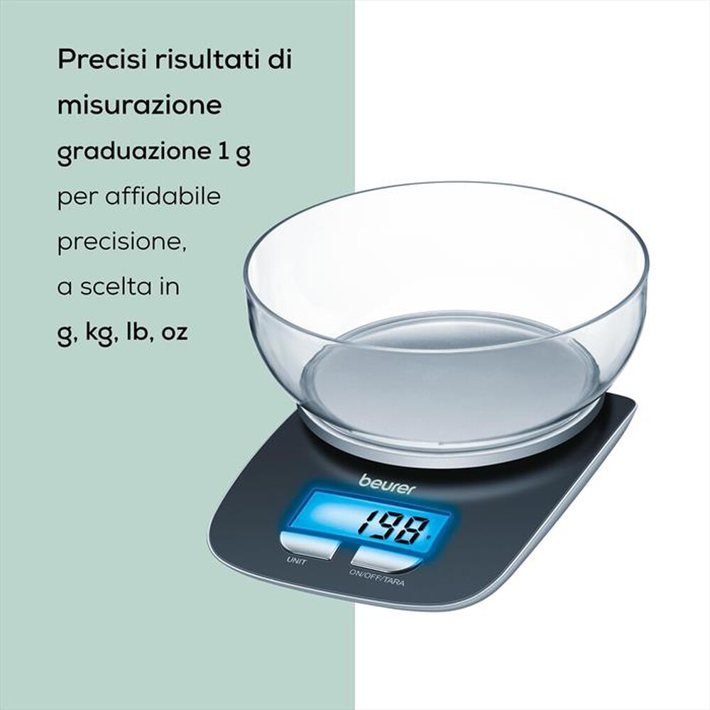 Immagine del prodotto BEURER - Bilancia da cucina KS 25 LIMITED EDITION 2026-Grigio scuro