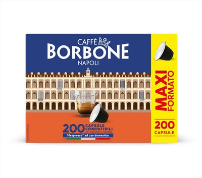 CAFFE BORBONE - MISCELA DECISA Confezione 200 pz - Comp. Nespresso