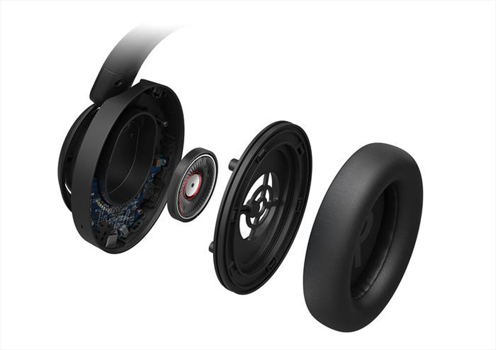 "PHILIPS - Cuffie a padiglione chiuso TAH6509BK/00-Black"