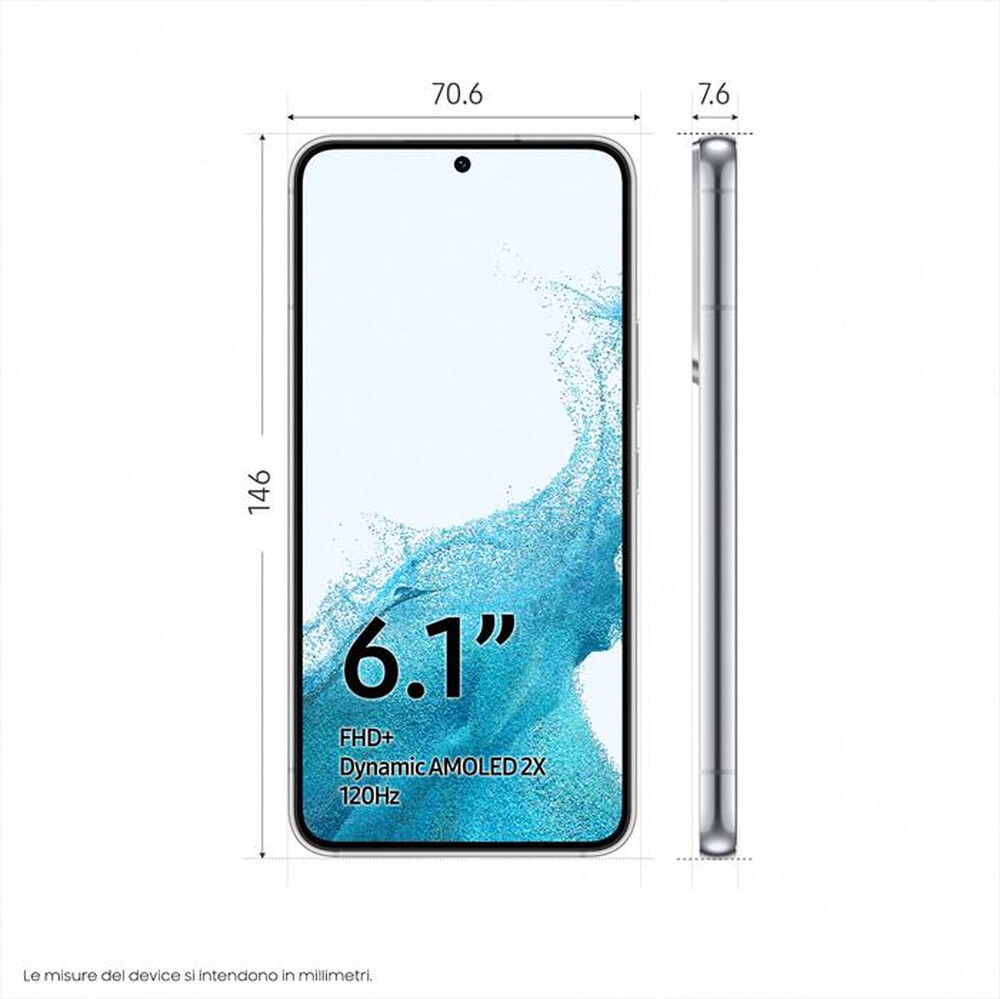 Immagine del prodotto VODAFONE - SAMSUNG Galaxy  S22 5G 128GB-Bianco