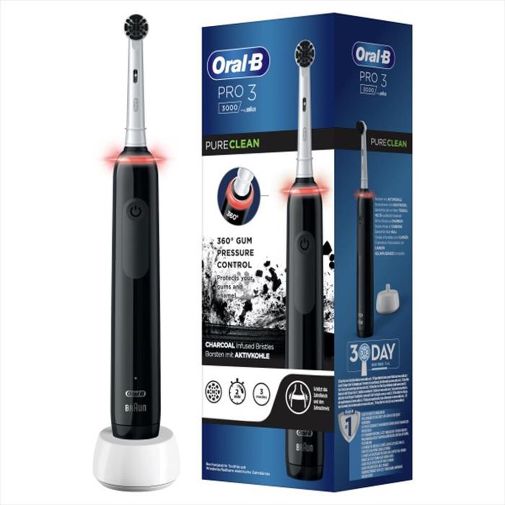Immagine del prodotto ORAL-B - Spazzolino elettrico PRO 3 3000-Nero