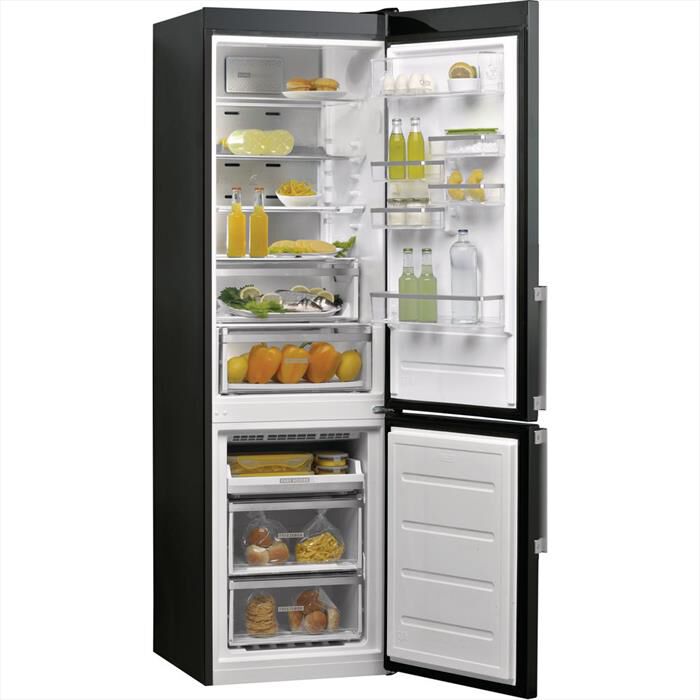 WHIRLPOOL - Frigorifero combinato W9 931D KS H Classe D 388lt-Nero |  Euronics