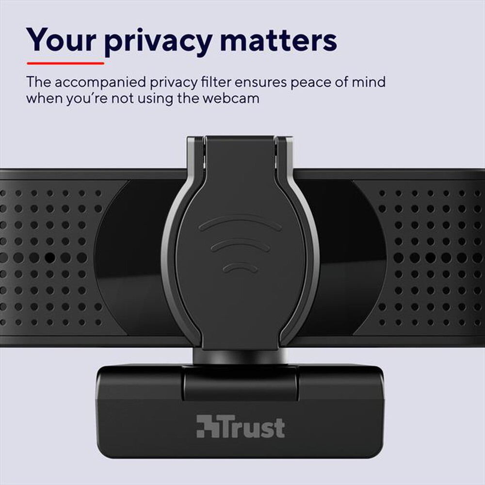 Immagine del prodotto TRUST - TEZA 4K UHD WEBCAM-Black